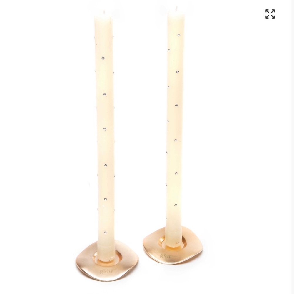 Mackenzie Childs Wave Candle Holders